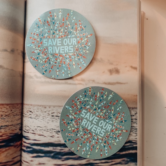 Save Our Rivers Sticker - Picture 2 of 2